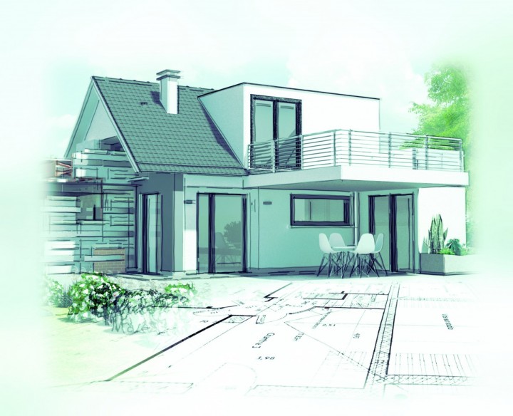 Instalacja rekuperacji do powierzchni użytkowej DOM 110 m2 - etap instalacyjny