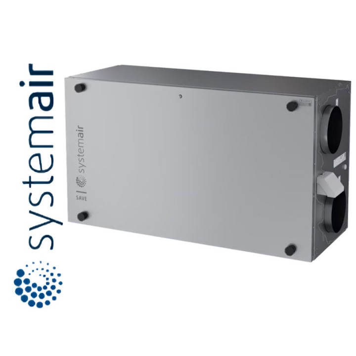 SYSTEMAIR VSR300 ze sterownikiem Touch HMI z podstawowym montażem